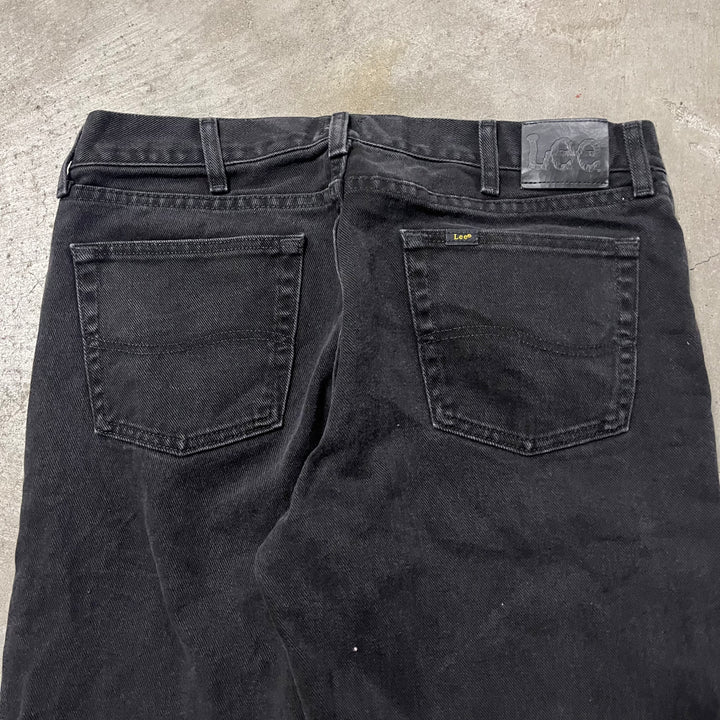 #4207 古着 Lee/リー/Black Denim Pants/ブラックデニムパンツ/サイズ36×29