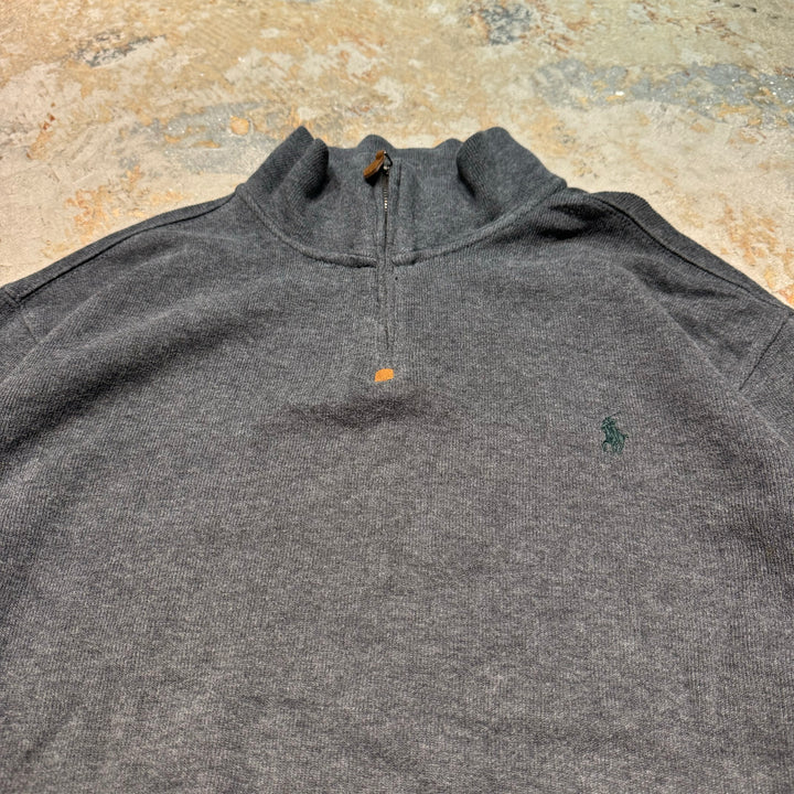 拉爾夫·勞倫(Ralph Lauren)/馬球拉爾夫·勞倫(Polo Ralph Lauren)/半拉鍊針織毛衣/尺寸xl的二手服裝馬球