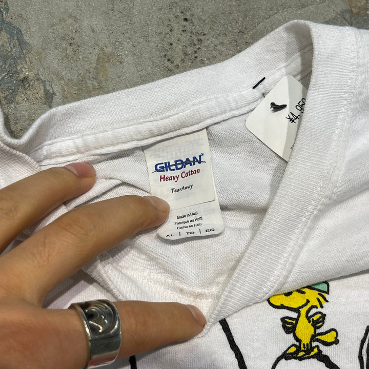 Used clothing GILDAN / PEANUTS Snoopy / Character T-shirt / Size XL