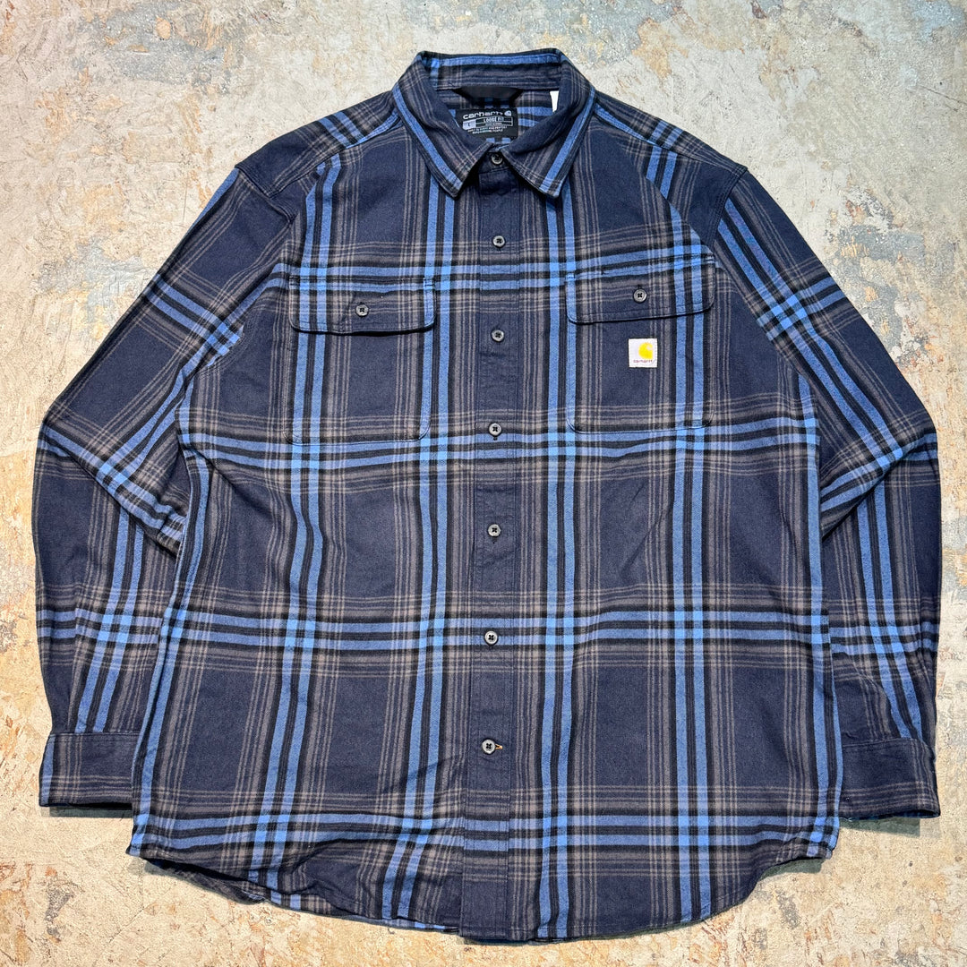 중고 의류 Carhartt/Carhartt/Long Sleeve Shirt/Checked Pattern/Size l