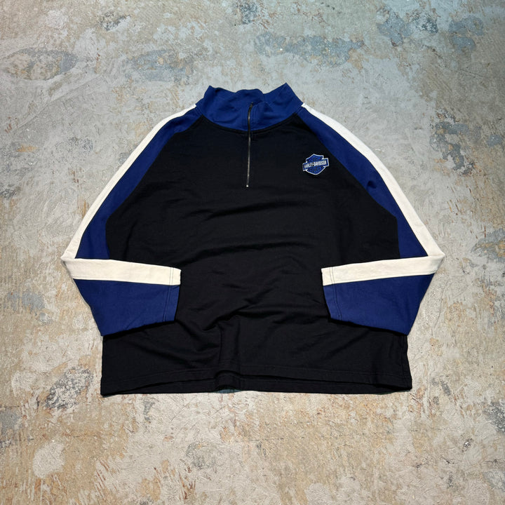 중고 의류 Harley-Davidson/ Harley Davidson/ Half Zip Sweatshirt/ Size XL