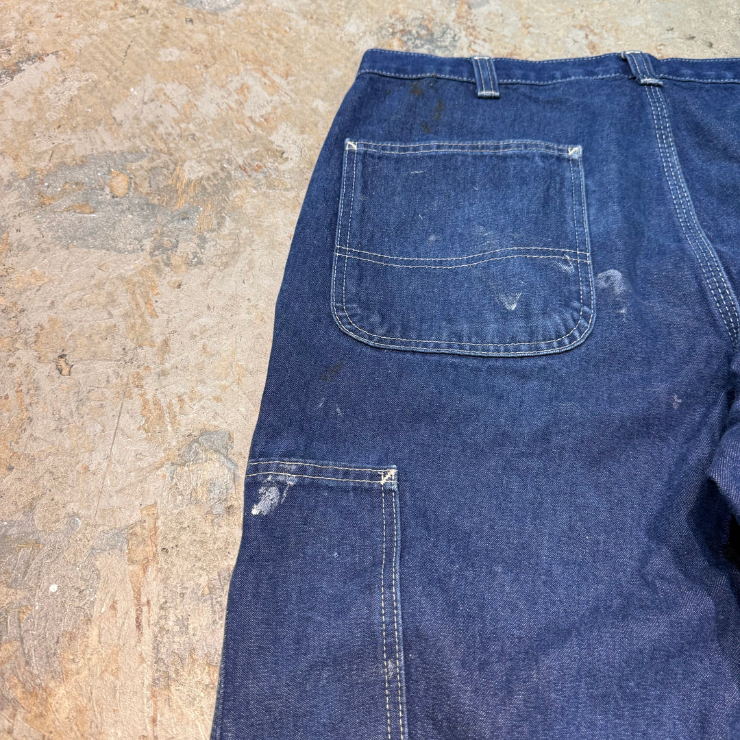 Used clothing Carhartt/ Carhartt/ Denim painter pants/ Actual size 34 x 30