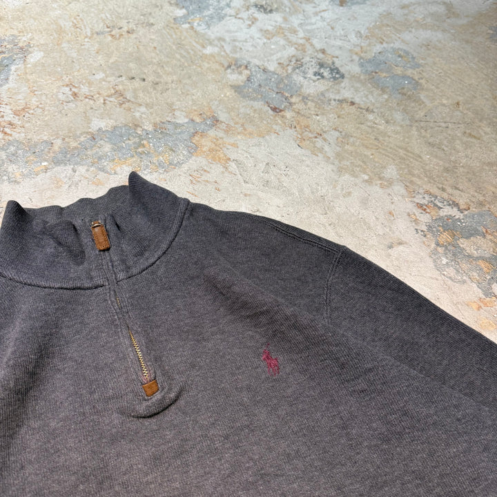 Ralph Lauren/ Polo Ralph Lauren/ Half Zip 니트 스웨터/ 사이즈 M의 사용 의류 폴로