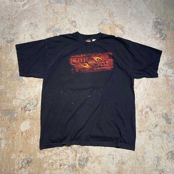 古着 Harley-Davidson/ハーレー ダビッドソン/ハミルトン/カナダ/プリントTシャツ/サイズ2XL