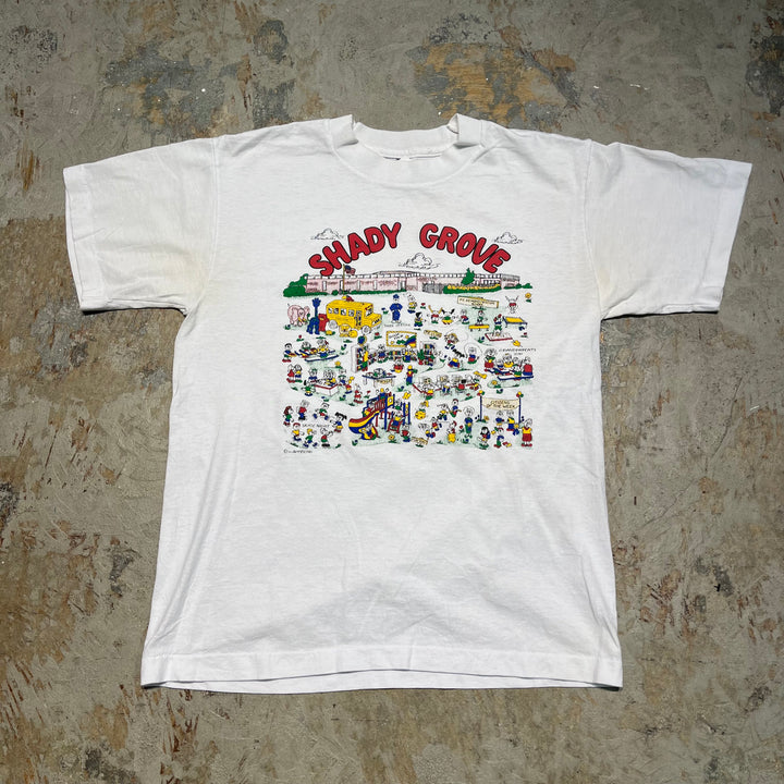 #4298 Unknow/short sleeve t-shirt Tee/シングルステッチ/SHADY GROVE/半袖Tシャツ/90's/サイズXL相当