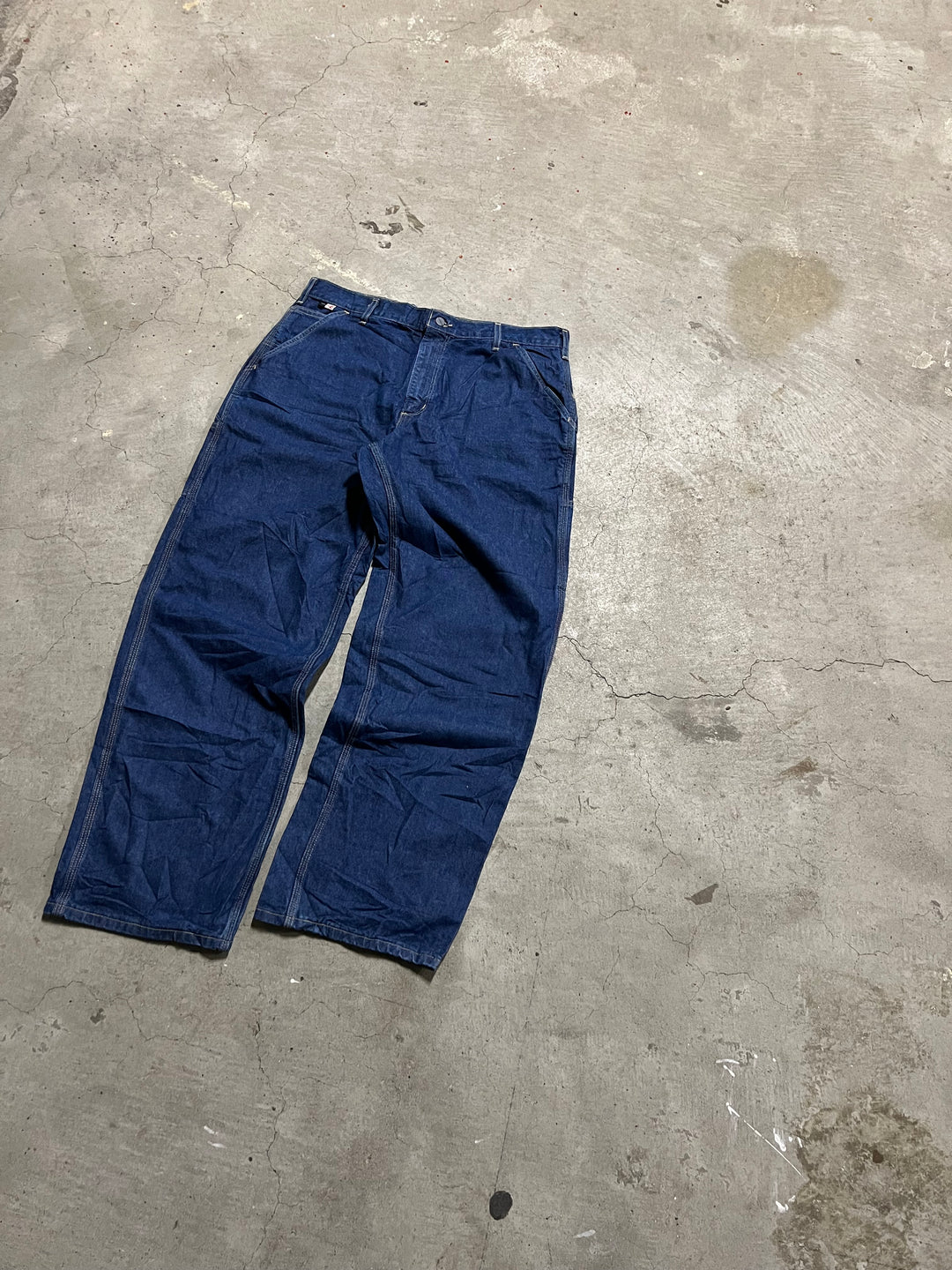 #MA32 Used clothing Carhartt/Denim Painter Pants/Actual size 35 x 32