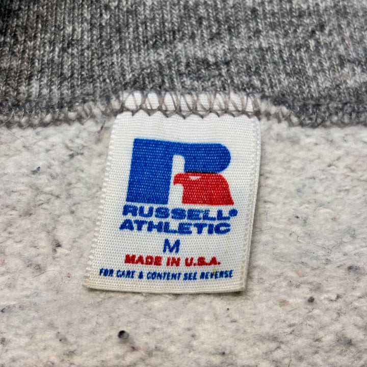 미국 80 년대에서 만든 중고 의류 ~ Russellathletic/ Russell Athletic/ Blank Crew Neck Wekeshirt/ Plain/ Size M