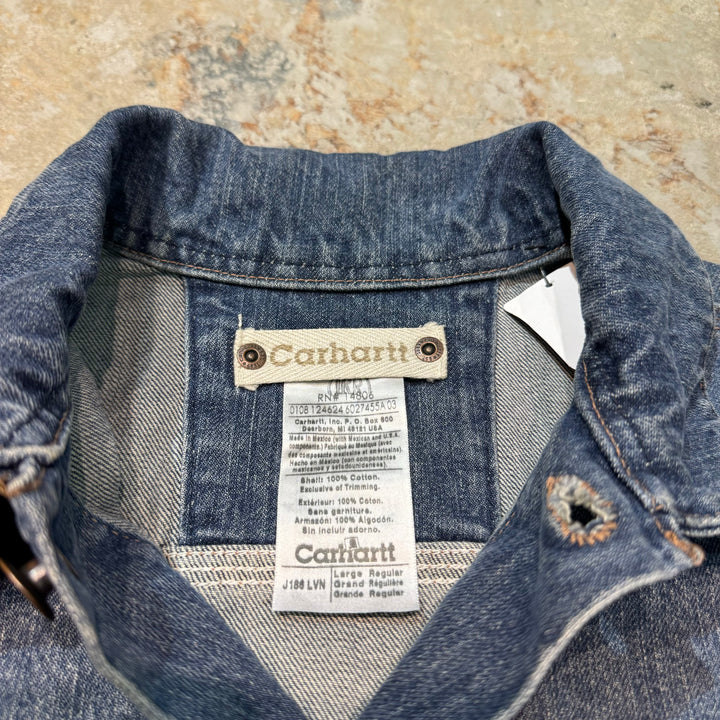 중고 의류 Carhartt/Carhartt/데님 재킷/G 재킷/크기 l