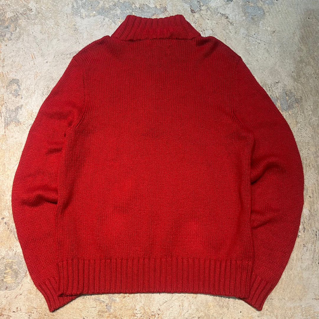 Ralph Lauren/ Polo By Ralph Lauren/ Half Zip 니트 스웨터/ 크기
