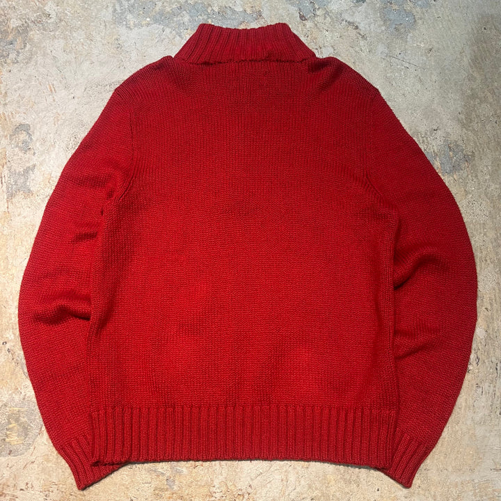 Ralph Lauren/ Polo By Ralph Lauren/ Half Zip 니트 스웨터/ 크기