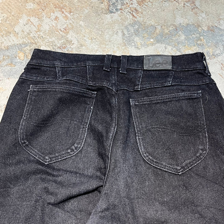 #4185 古着 Lee/リー/Black Denim Pants/ブラックデニムパンツ/サイズ14