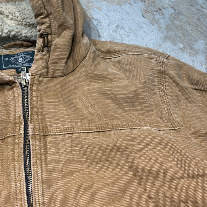 중고 의류 G.H.Bass & Co./G.H.Bass/Duck Jacket/BOA 라이닝/크기 s
