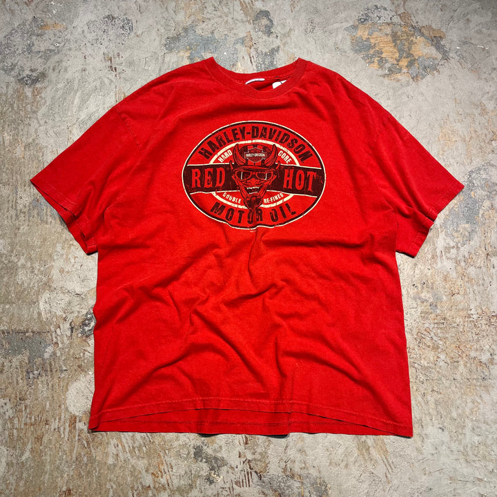 古着 Harley-Davidson/ハーレー ダビッドソン メキシコ・カンクン プリントTシャツ サイズXL相当