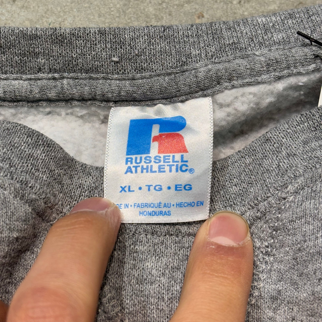 중고 의류 Russellathletic/ Russell Athletic/ Blank Crew Neck Sweatshirt/ Plain/ Size XL
