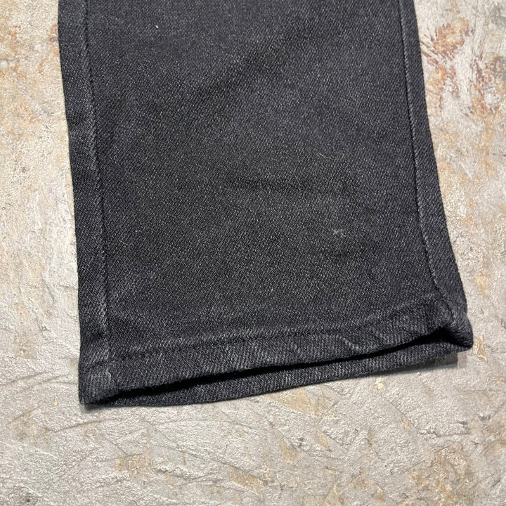 #4185 古着 Lee/リー/Black Denim Pants/ブラックデニムパンツ/サイズ14