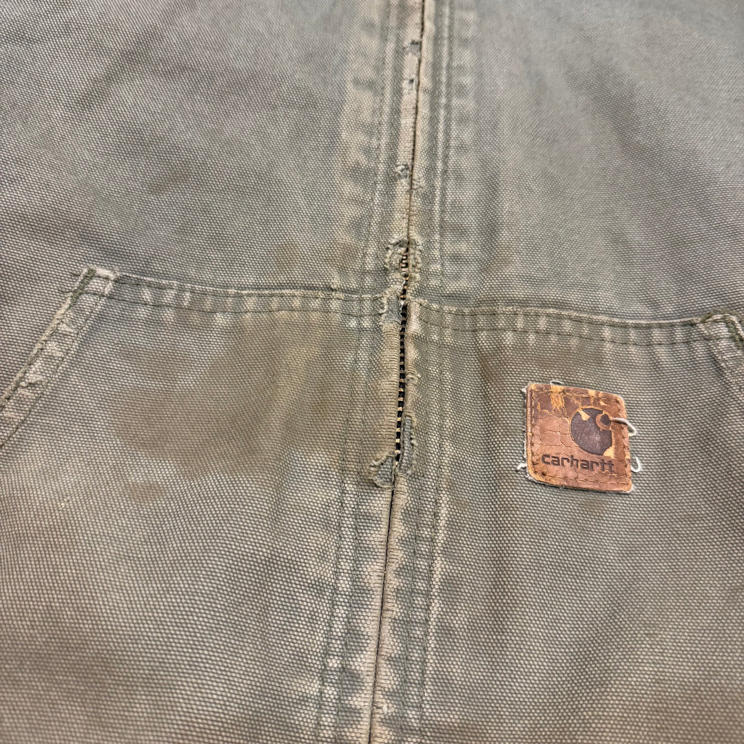 古着 carhartt/ カーハート/ アクティブジャケット/ 裏地キルティング/ サイズM