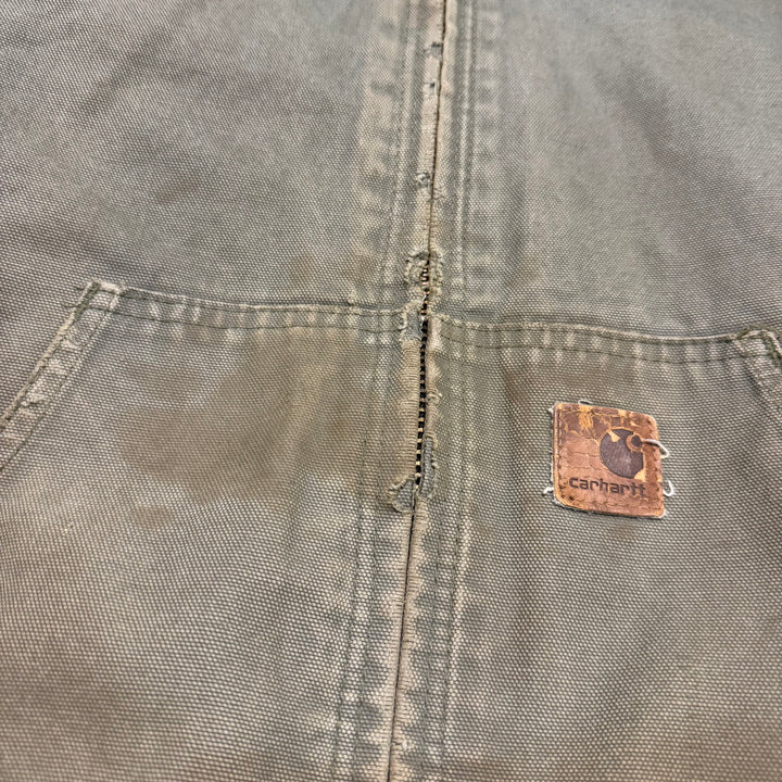 古着 carhartt/ カーハート/ アクティブジャケット/ 裏地キルティング/ サイズM