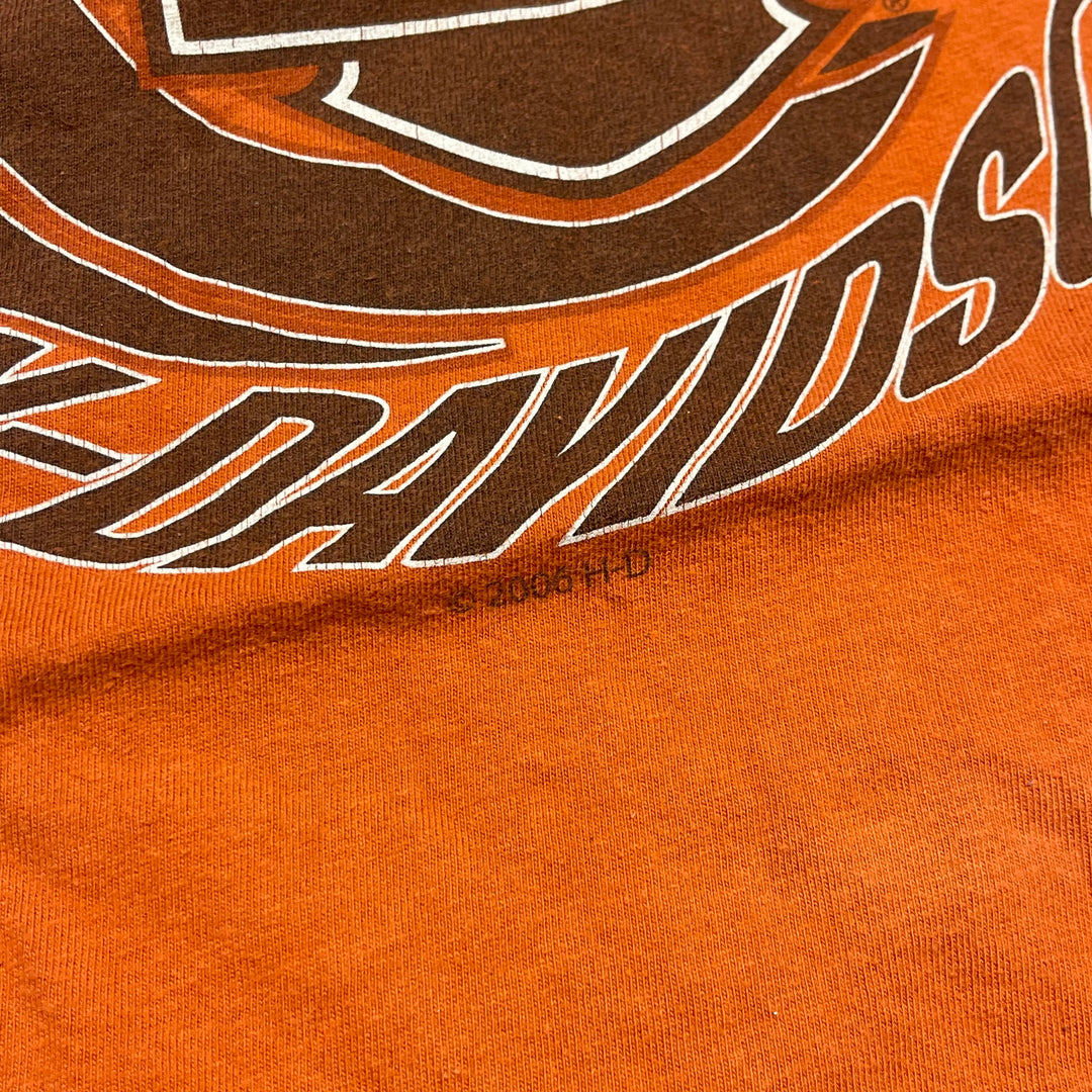 Used clothing Made in USA Harley-Davidson / Homa Store, Louisiana / Mike bruno's bayou country / Printed T-shirt / Size M