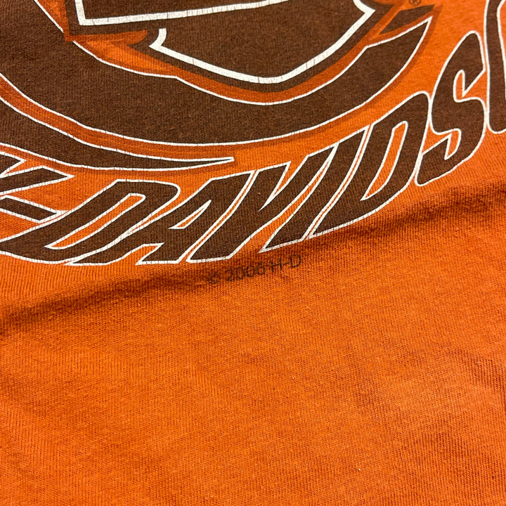 Used clothing Made in USA Harley-Davidson / Homa Store, Louisiana / Mike bruno's bayou country / Printed T-shirt / Size M