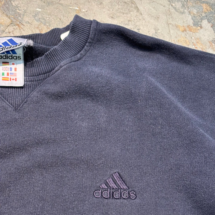 古着 90's adidas/ アディダス/クルーネックスウェット/ サイズXL
