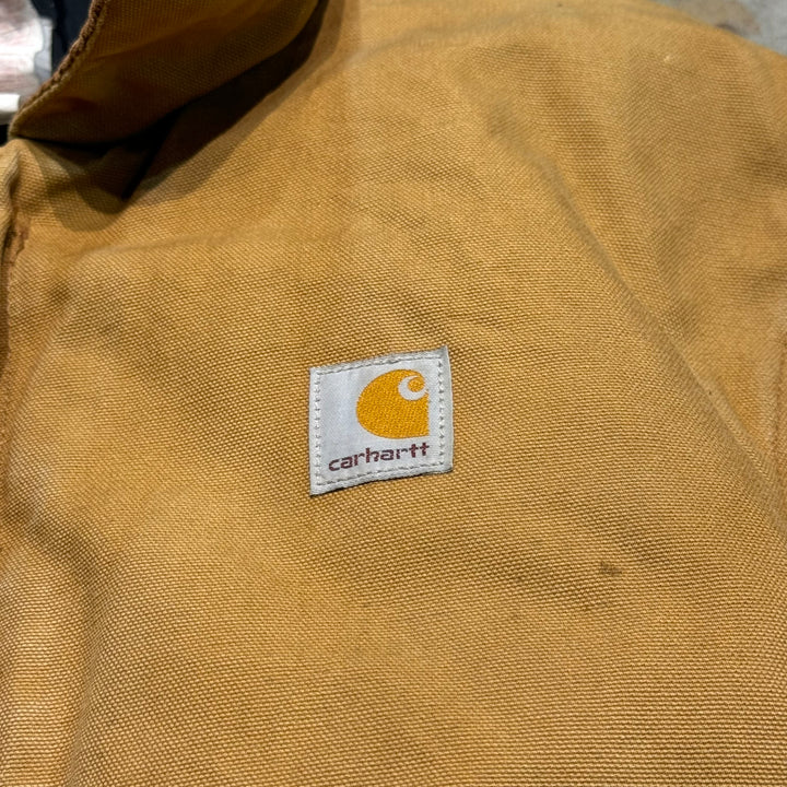 Used clothing carhartt/ Carhartt/ Traditional jacket/ Duck fabric/ Quilted lining/ Size L