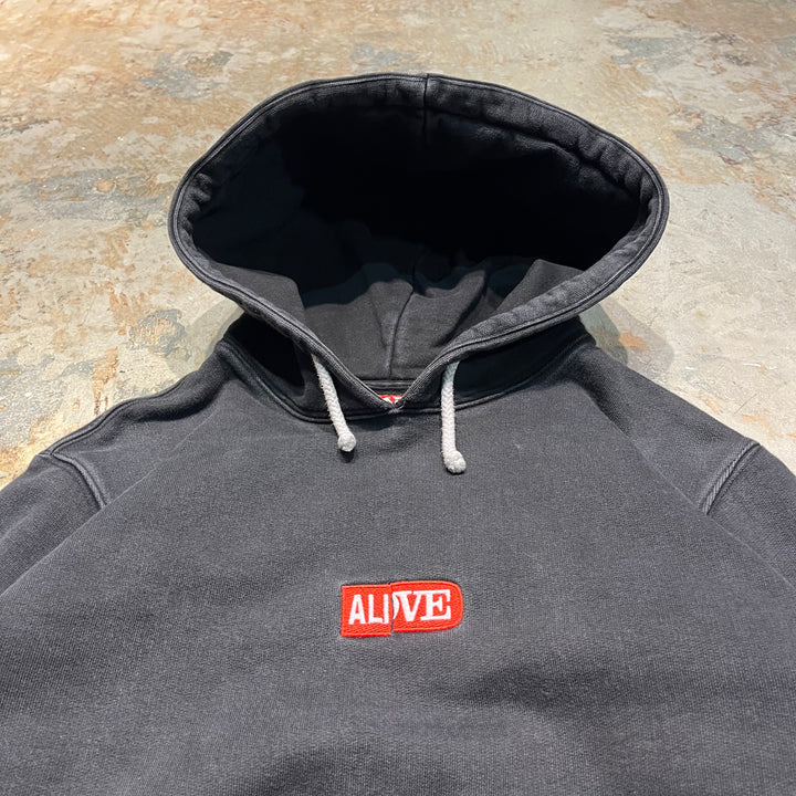 #4135 古着 Unknow/Pull over Parker/プルオーバーパーカー/ALIVE/サイズS