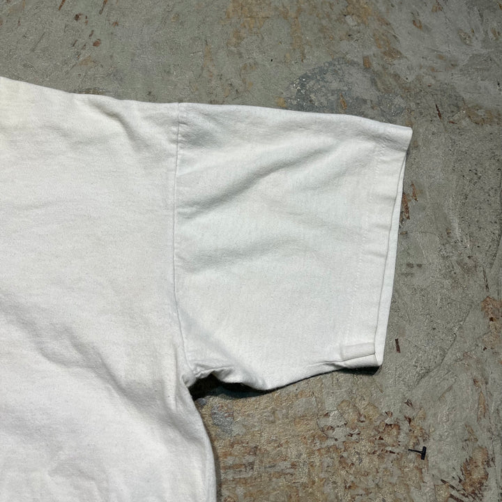 빈티지 시베리아 허스키/동물/빈티지 싱글 스티치 인쇄 티셔츠/크기 l