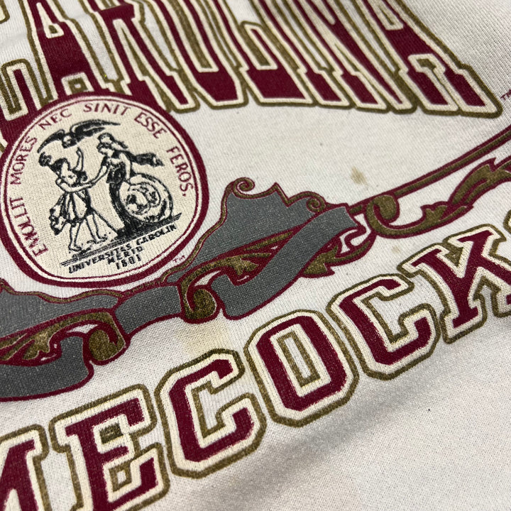 #3970 古着 Unknow/Crew neck sweat/クルーネックスウェット/SOUTH CAROLINA GAMECOCKS/MADE IN U.S.A/サイズXL