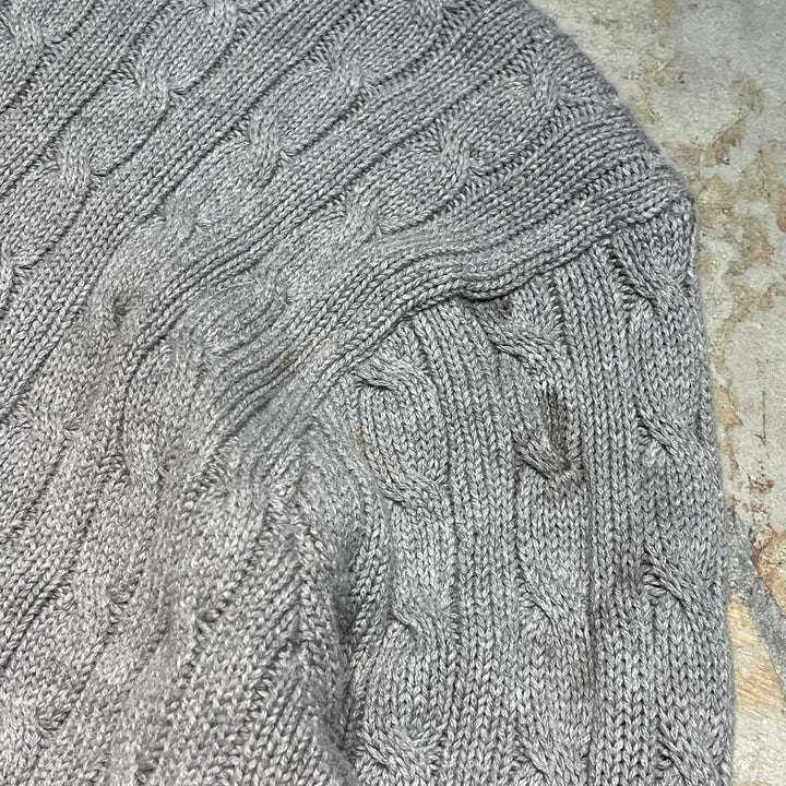 #3693古着/ラルフローレン/POLObyRalphLauren/コットンニット/Cottonknit/Vネック/サイズM