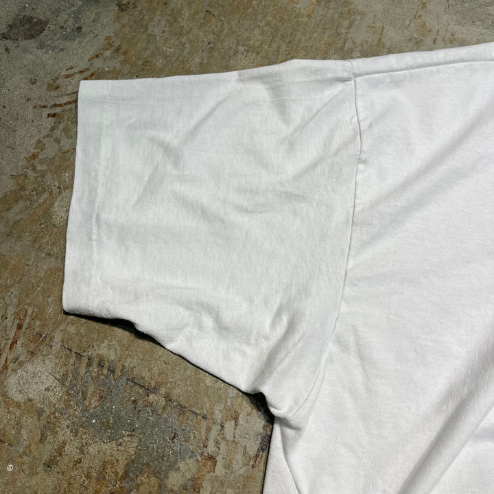 #4801 80's 古着 Hanes ヘインズ/アニマルプリント/ヴィンテージ シングルステッチ Tシャツ/サイズXXL