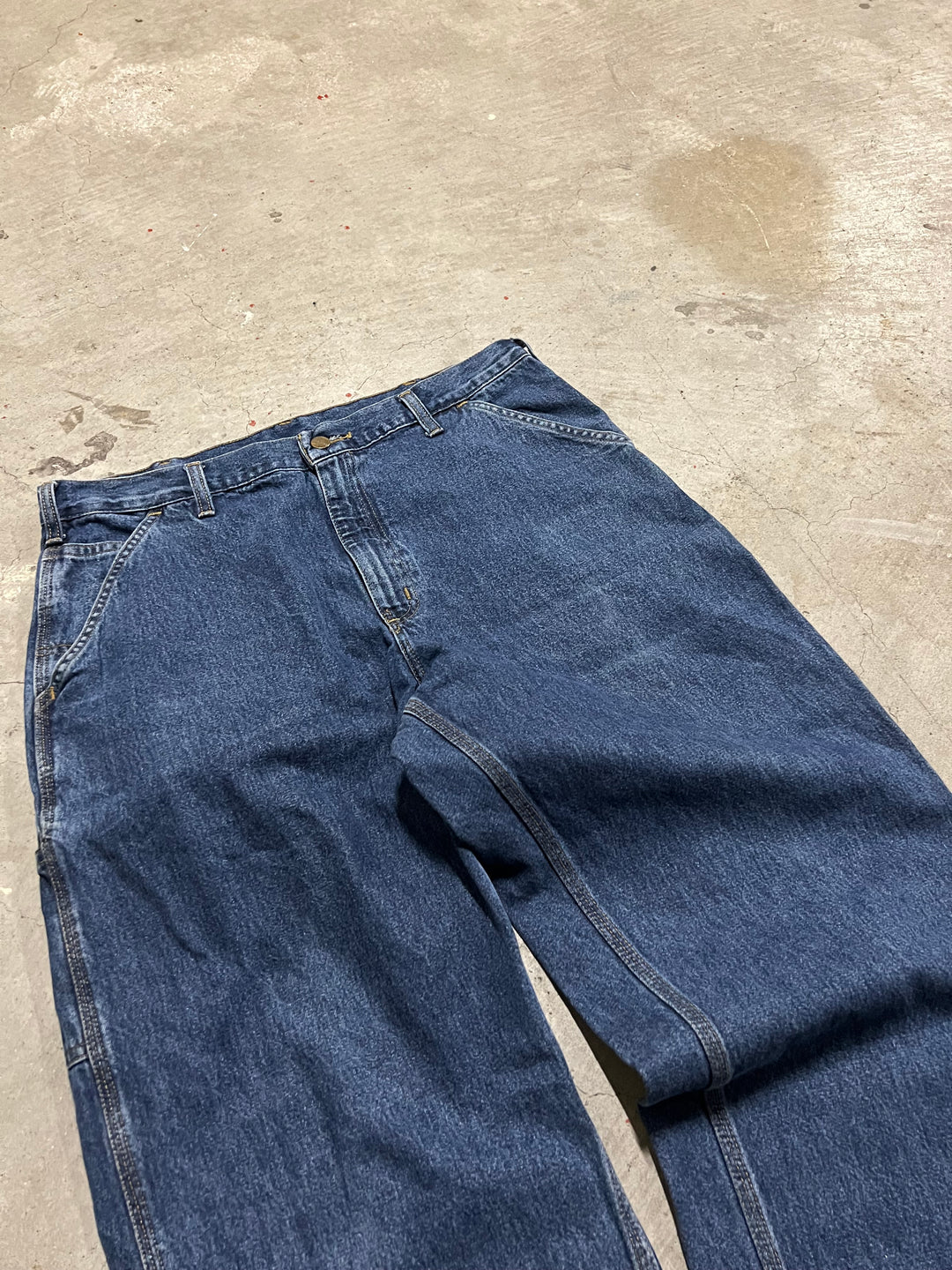 #MA34 Used clothing Carhartt/Denim Painter Pants/Actual size 34 x 28