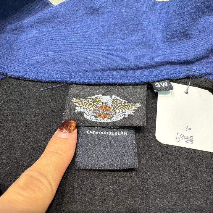 중고 의류 Harley-Davidson/ Harley Davidson/ Half Zip Sweatshirt/ Size XL