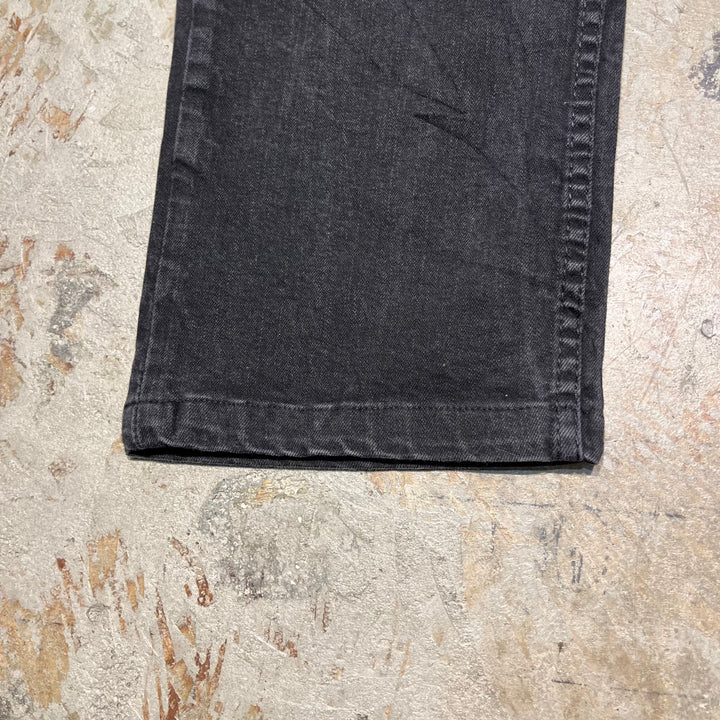 #4181 古着 Levi's/リーバイス/Black Denim Pants/ブラックデニムパンツ/ストレート/514/サイズ33×30