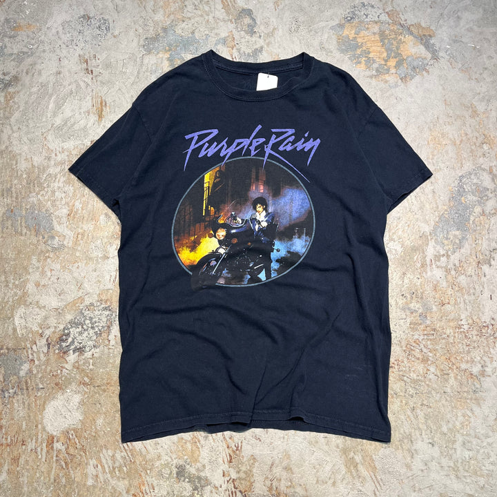 #4653 古着 90s プリンス/パープル・レインサイズ/ヴィンテージ シングルステッチ バンドTシャツ/2XL相当