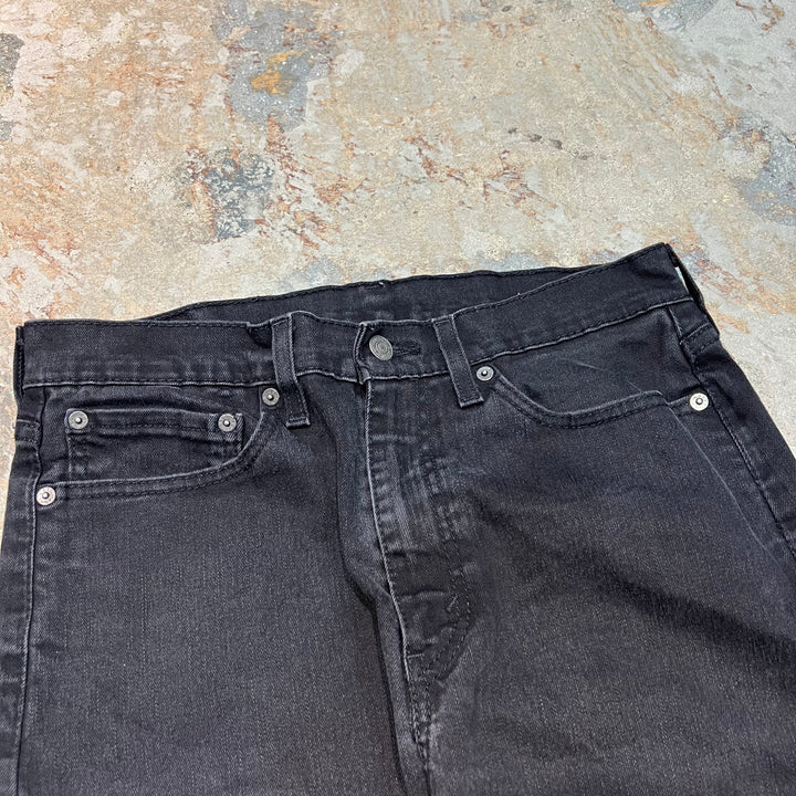 #4762 Used clothing Levi's/Black Denim Pants/Black Denim Pants/510/Black Tab/Size 34×30