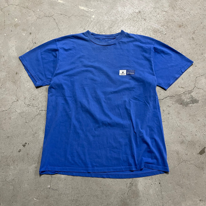 古着 ディズニーランド・パリ/RENAULT/自動車/企業系/ヴィンテージ シングルステッチ プリントTシャツ/サイズ2XL