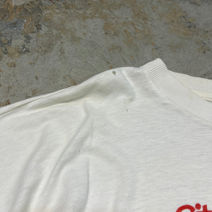 古着 90's USAVintage / City ofo LONDON / ヴィンテージ シングルステッチ プリントTシャツ / サイズXL相当