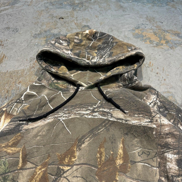 빈티지 RealTree/Real Tree Pattern/풀오버 까마귀/크기 l