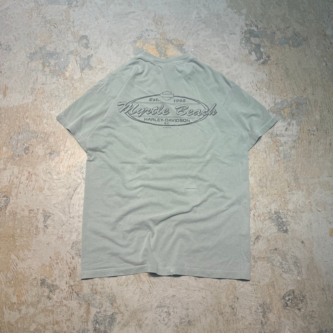 Used clothing Made in USA Harley-Davidson/Harley-Davidson/Printed T-shirt/Size L