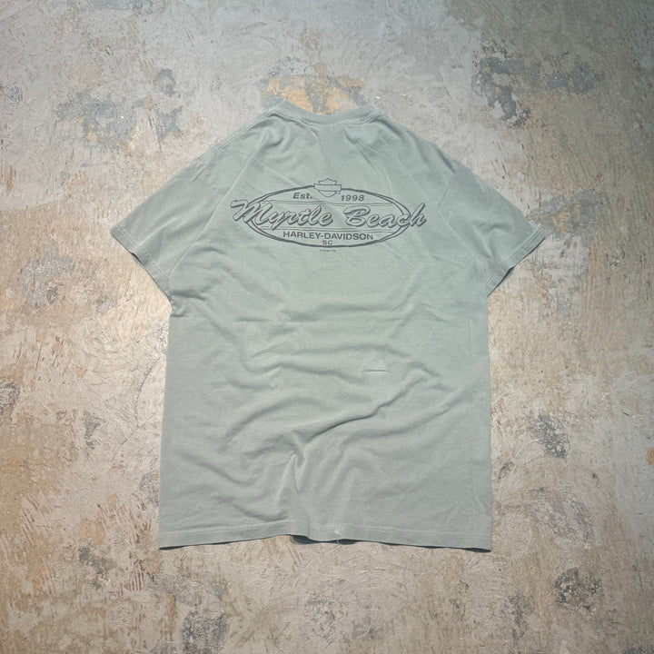 古着 USA製 Harley-Davidson/ハーレーダビッドソン/ プリントTシャツ/ サイズL