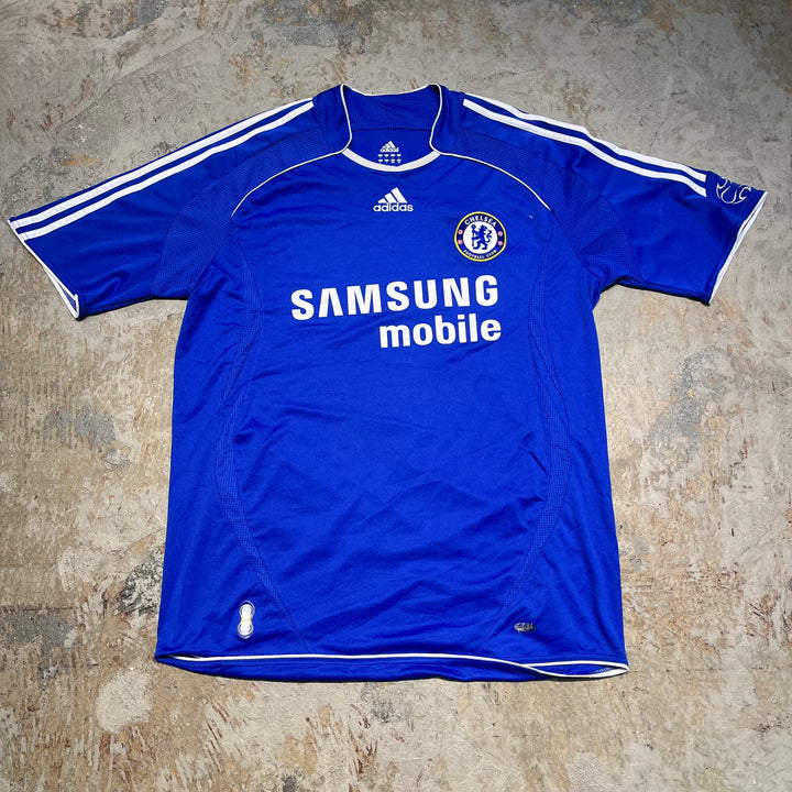 #4247 CHELSEA/チェルシー/adidas/アディダス/Football/フットボール Tee/スタンフォードブリッジ/サイズL