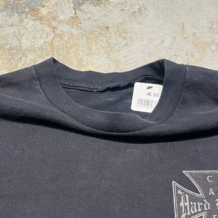 Used clothing 90's HARD ROCK CAFE Detroit/Hard Rock Cafe/Advertising/Company/Printed T-shirt/Size equivalent to 2XL