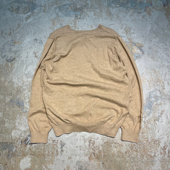 #3692古着/ラルフローレン/POLObyRalphLauren/コットンニット/Cottonknit/Vネック/サイズL