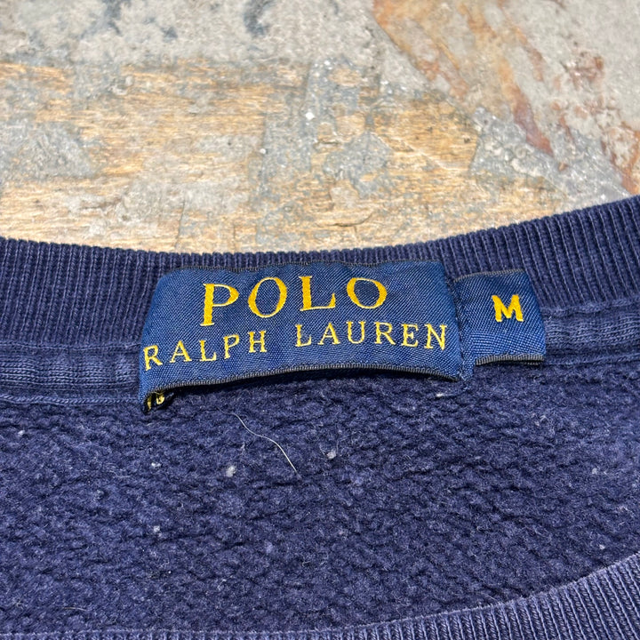 古着 POLO by Ralphlauren/ ポロバイラルフローレン/ クルーネックスウェット/ サイズM