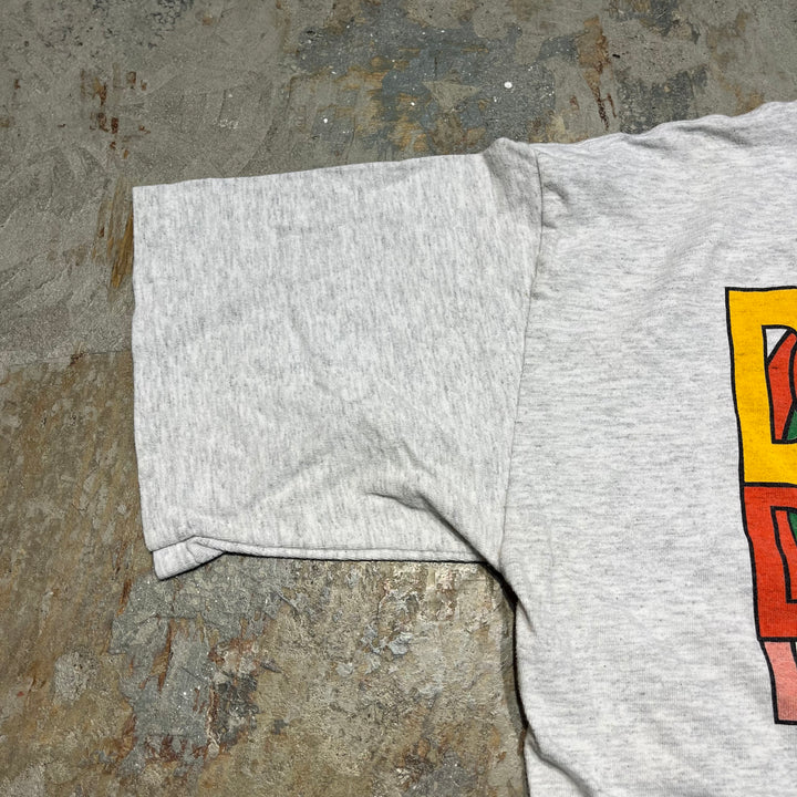 古着 USA製 90's セーラムスポーツウェア/NBA/シアトル・スーパーソニックス/ヴィンテージ シングルステッチ Tシャツ/サイズL相当