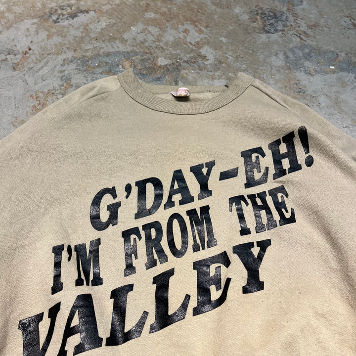 #4063 古着 Unknow/Crew neck sweat/クルーネックスウェット/CALABOGIE ONTARIO CANADA/サイズM