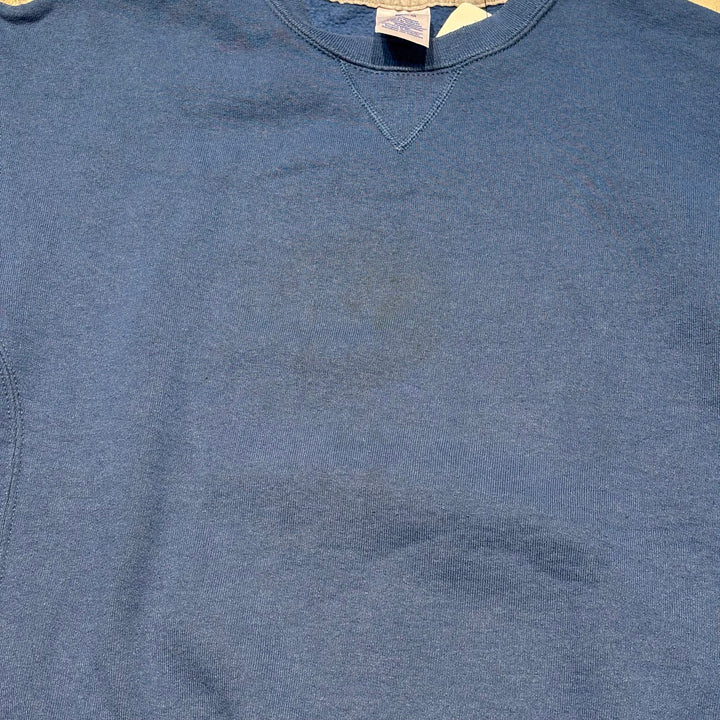 중고 의류 Russell Athletic/ Russell Athletic/ Blank Crew Neck Sweatshirt/ Plain/ Front V Gusset/ Size M