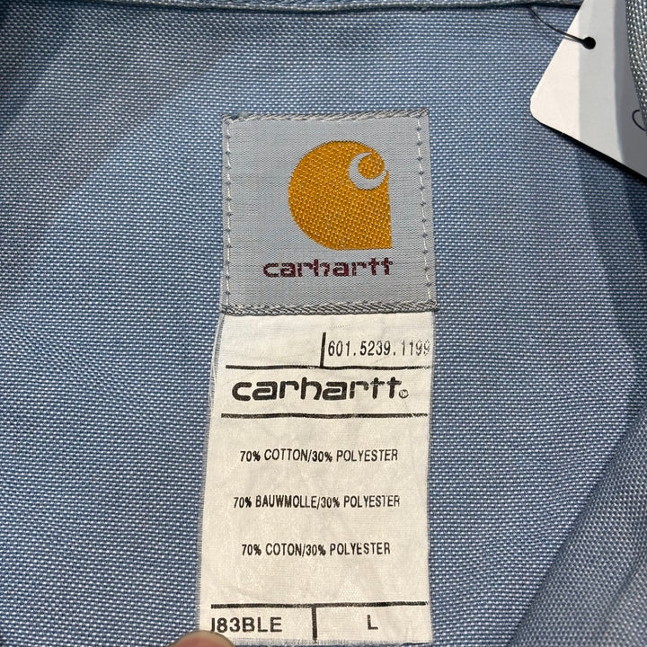 중고 의류 Carhartt/ Carhartt/ 겸손한 지퍼 업 재킷/ 크기 l