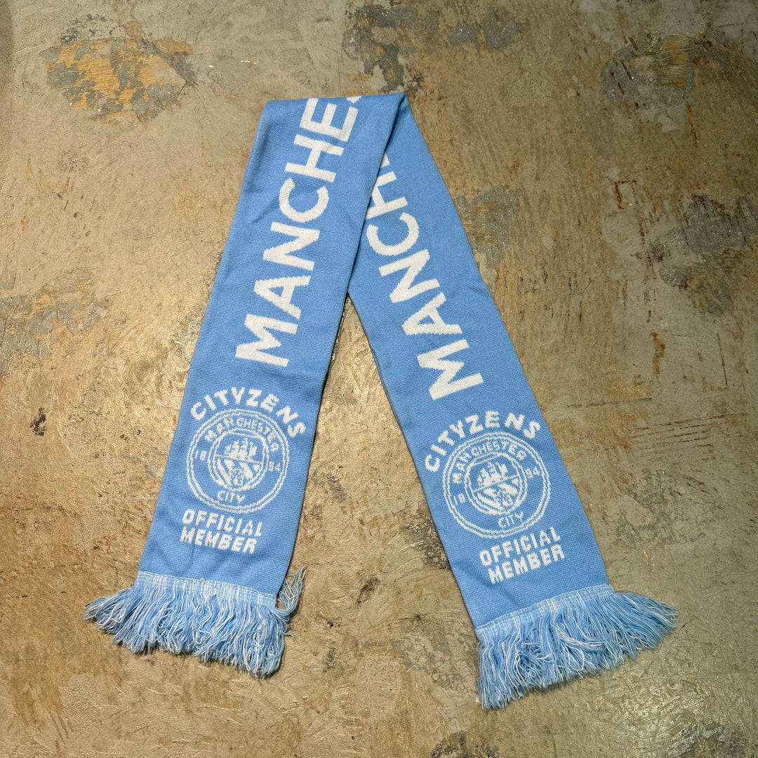 Used clothing soccer scarf / MANCHESTER CITY FC/Manchester City FC/CITYZENS/Premier League