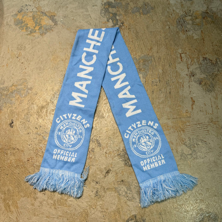 Used clothing soccer scarf / MANCHESTER CITY FC/Manchester City FC/CITYZENS/Premier League